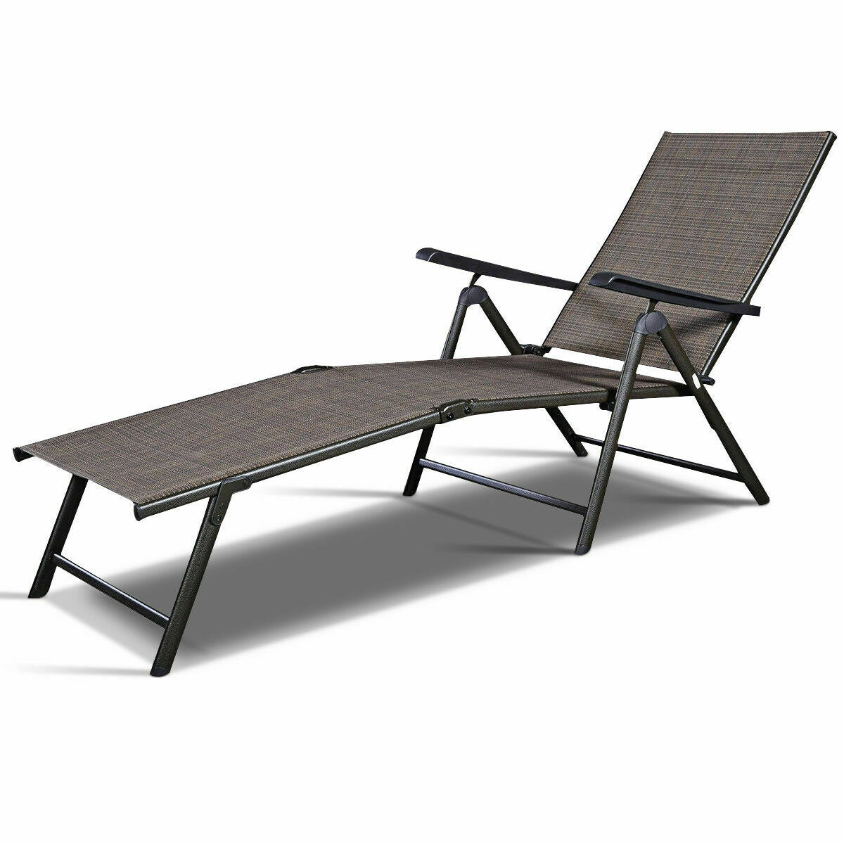 2-Piece Adjustable Outdoor Chaise Lounge Chairs - Weather Resistant Pool Recliners captured in a stylish and modern design.