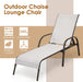 2-Piece Gray Outdoor Patio Lounge Chairs with Adjustable Reclining Armrests for Ultimate Comfort displayed in a stylish setting, showcasing adjustable features and comfortable design.