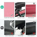 Comparison of quality features in the Oversize Heavy Duty Folding Recliner Lounge Chair with Cup Holder by Dream Yard Oasis™, emphasizing superior materials versus competitors.