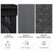 Material details of the Outsunny 10' x 12' Hardtop Gazebo, highlighting the solid structure and breathable mesh for effective outdoor enjoyment.